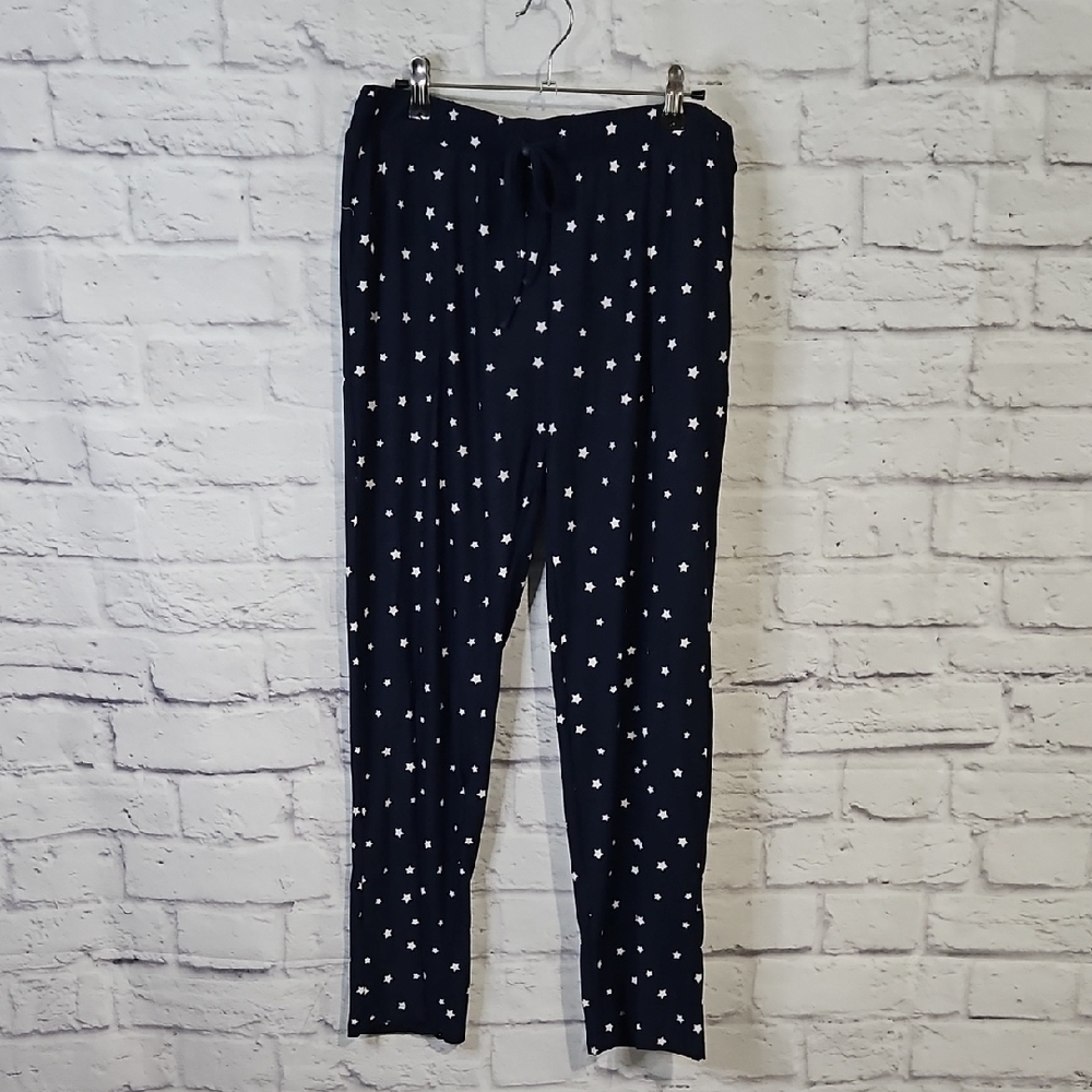 Lucky Brand Navy Star Pajama Pants